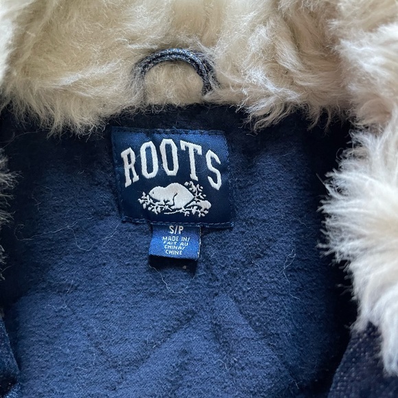 Vintage Roots Blue Denim Jean Jacket Size Small - Picture 6 of 13